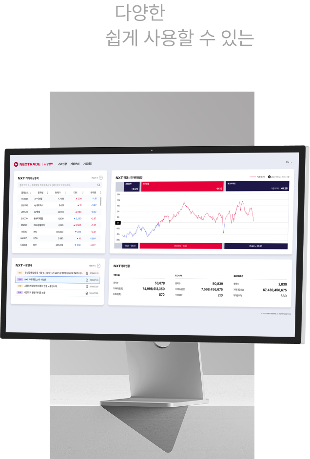 다양한거래전략을 쉽게사용할수있는 UX제공발급절차